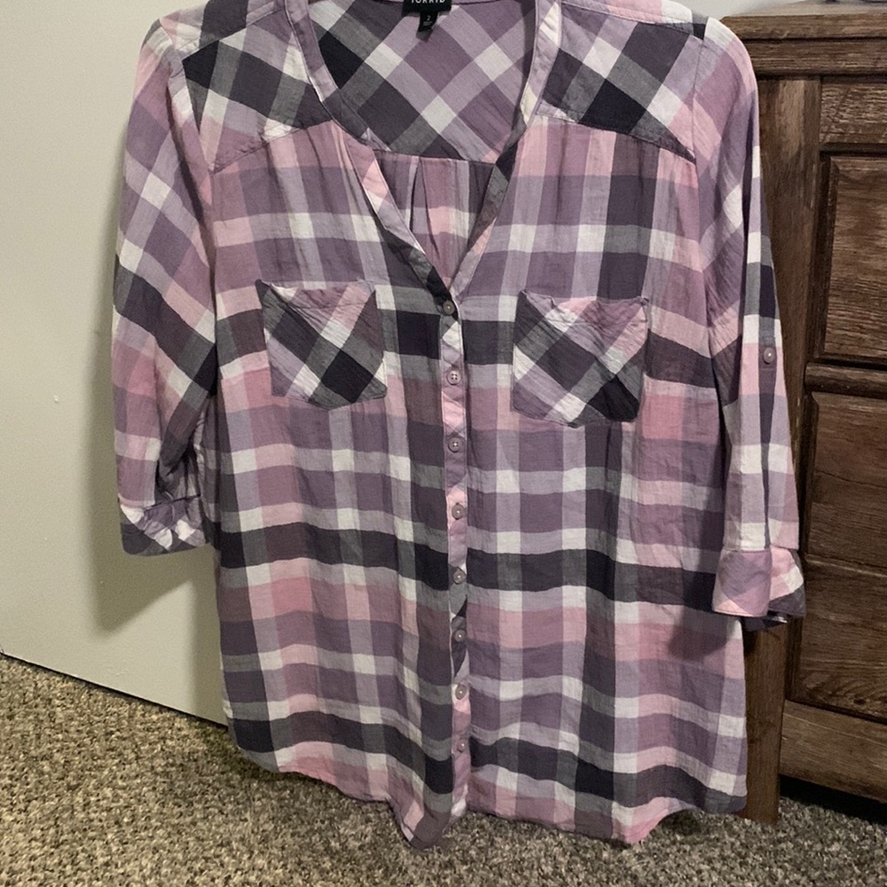 Purple flannel